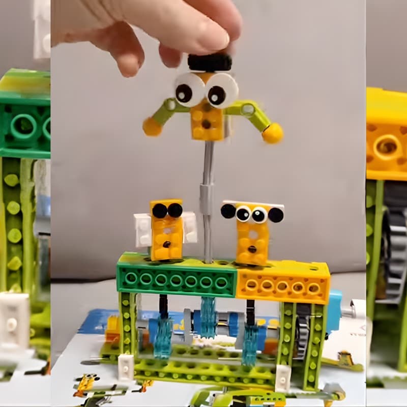 Completed Dancing Man model build