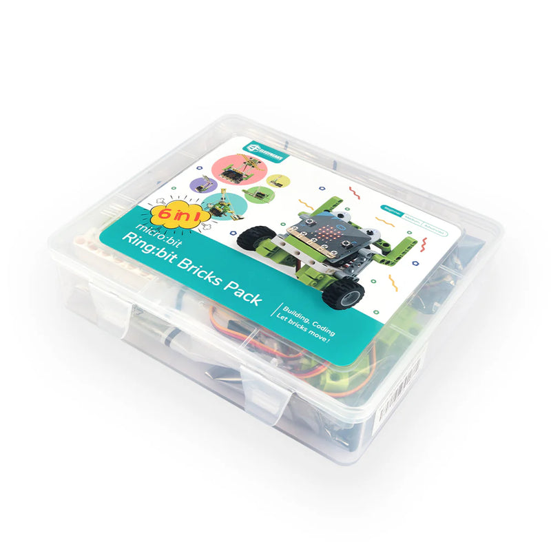 ELECFREAKS micro:bit 6‑in‑1 Ring:bit Bricks Pack