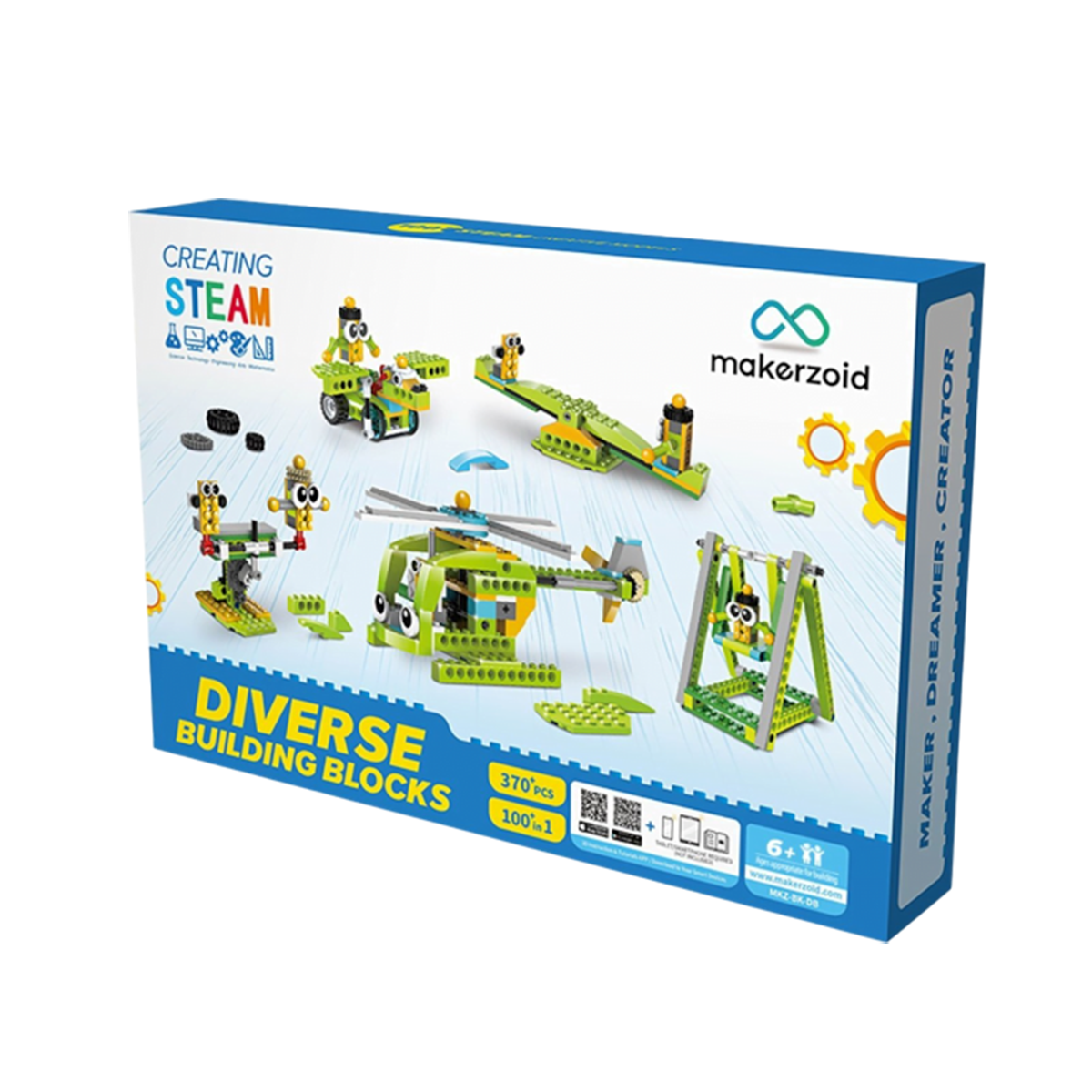 Makerzoid Diverse Building Blocks