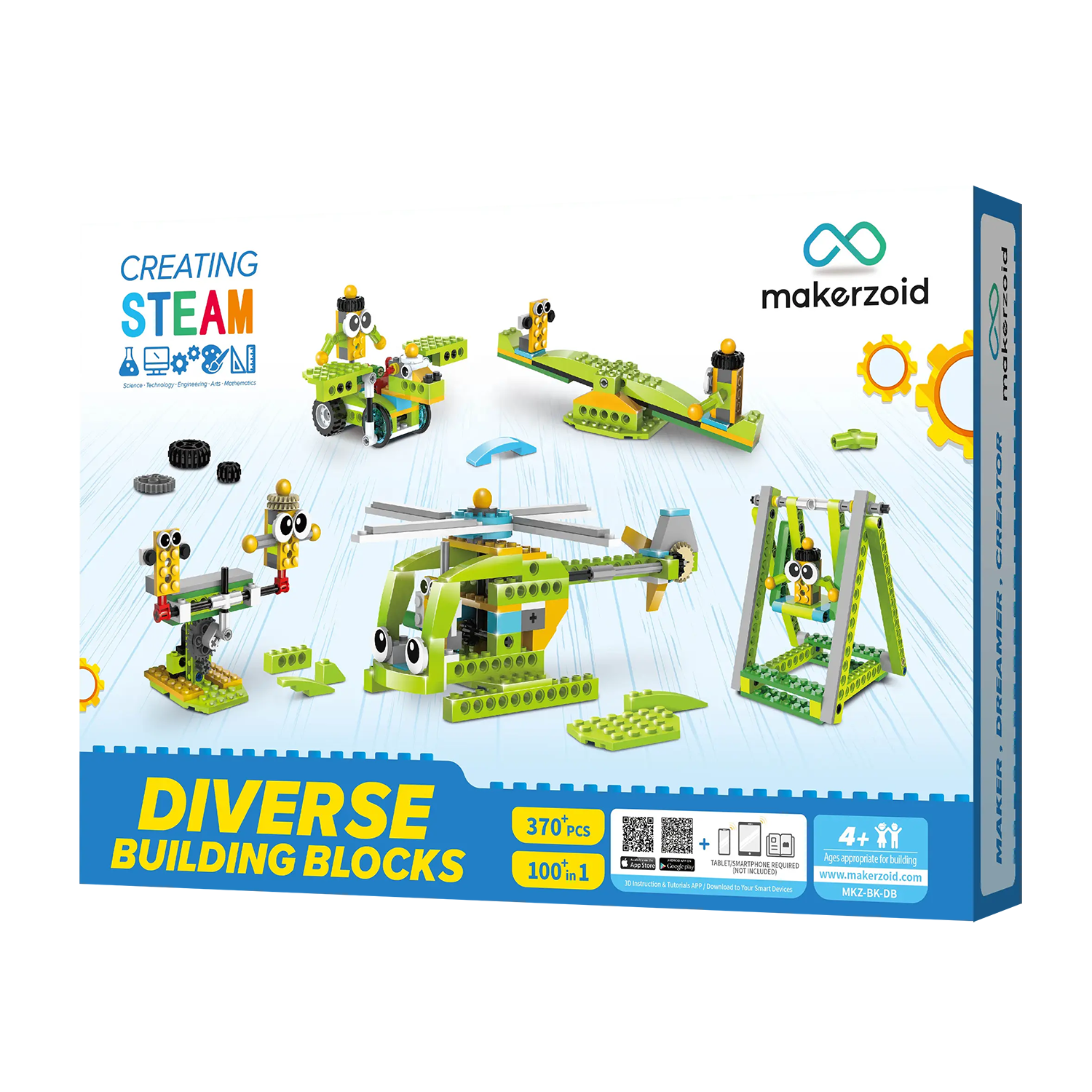 Makerzoid Diverse Building Blocks