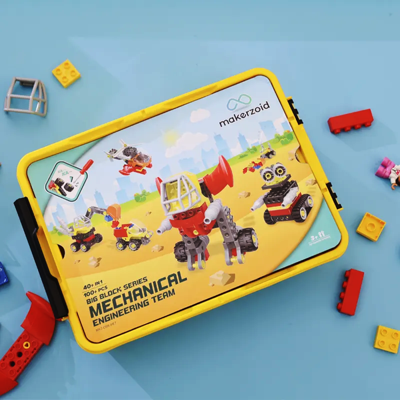 Makerzoid Big Blocks Mechanical Engineer Team
