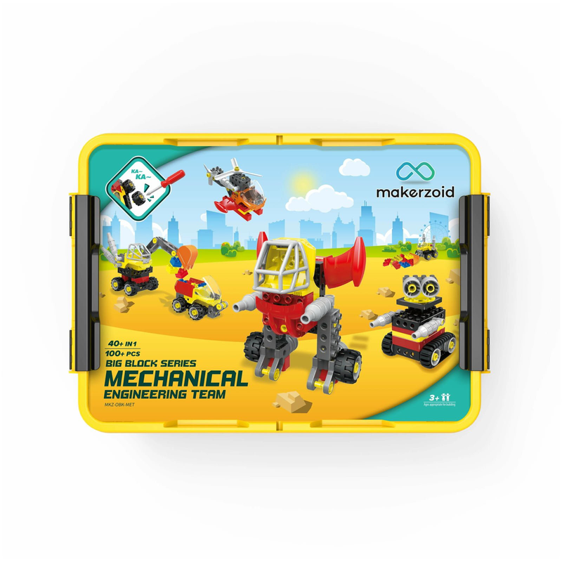 Makerzoid Big Blocks Mechanical Engineer Team