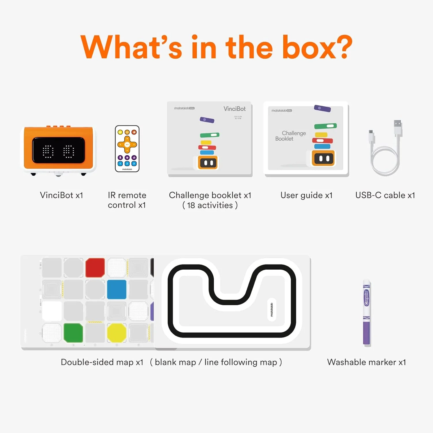 MatataStudio VinciBot Coding Robot Set