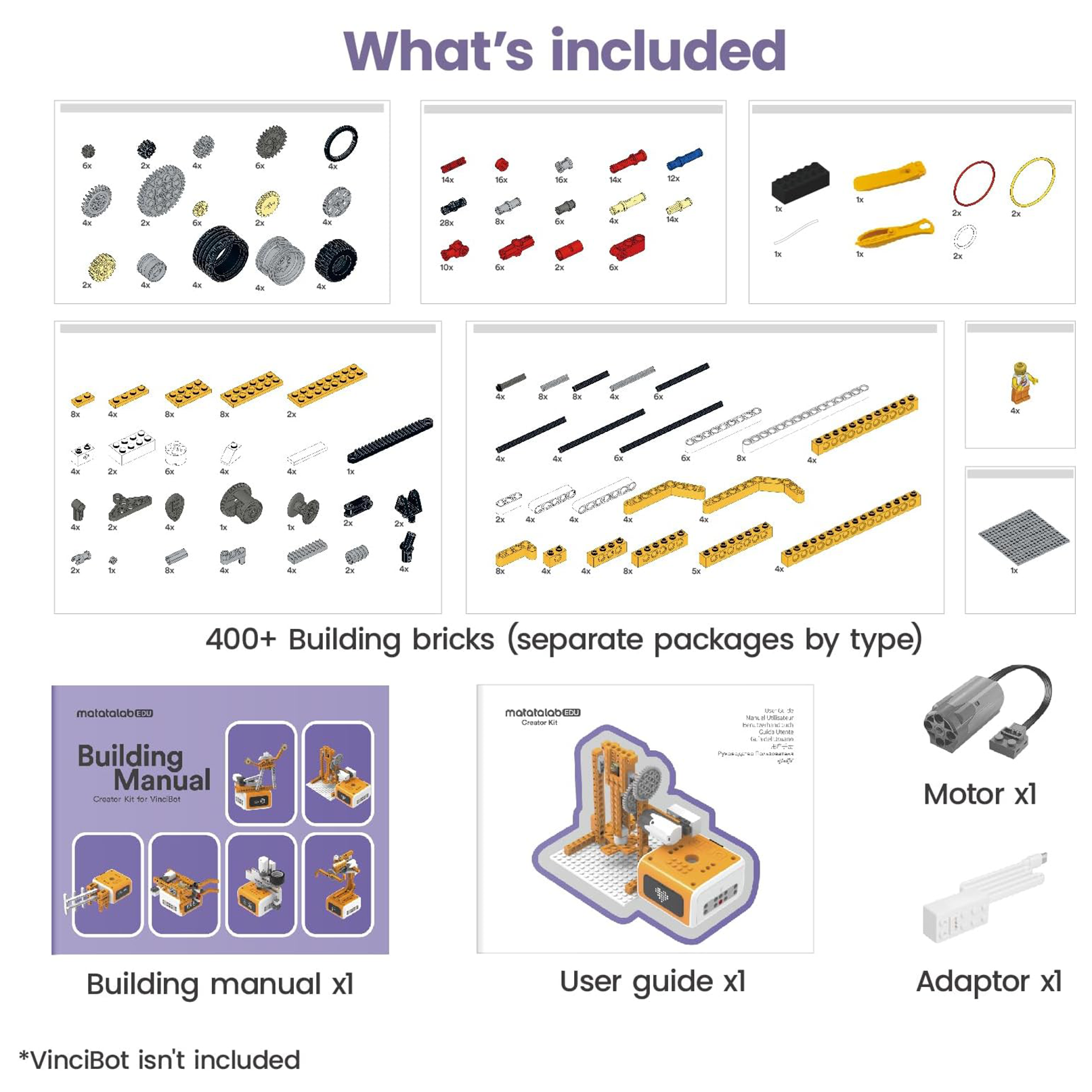 MatataStudio Creator Kit for VinciBot