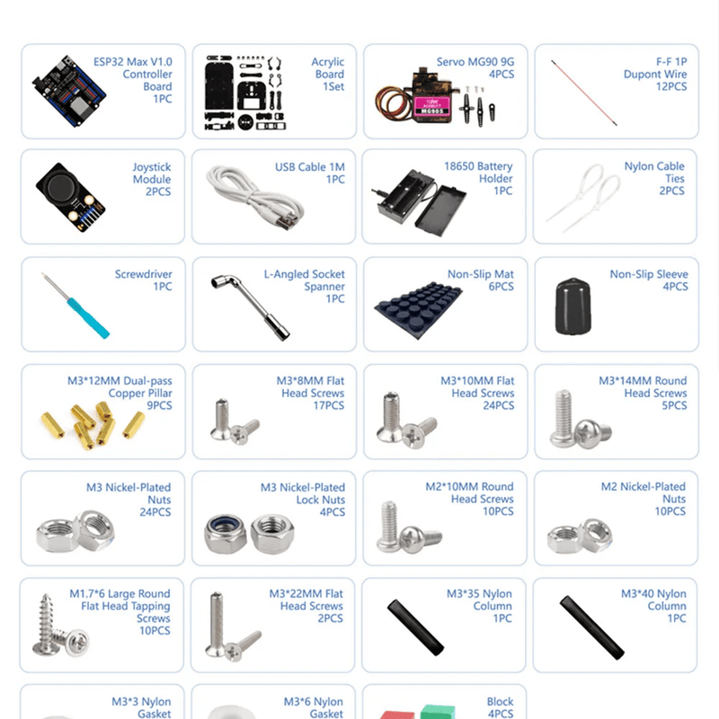 ACEBOTT 4 DOF Robot Arm Kit - CREATESPACE
