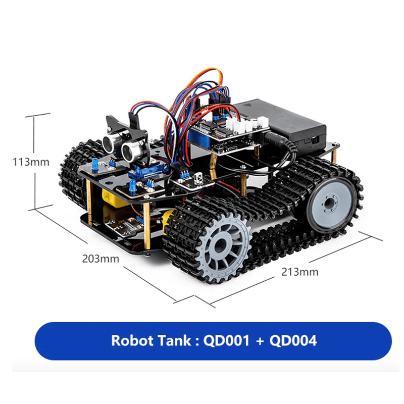 ACEBOTT ESP32 Tank Robot Car Expansion Pack - CREATESPACE