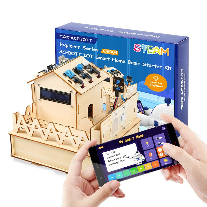 ACEBOTT IoT Smart Home Basic Starter Kit for ESP32 - CREATESPACE
