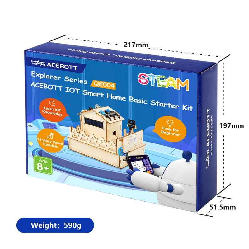 ACEBOTT IoT Smart Home Basic Starter Kit for ESP32 - CREATESPACE
