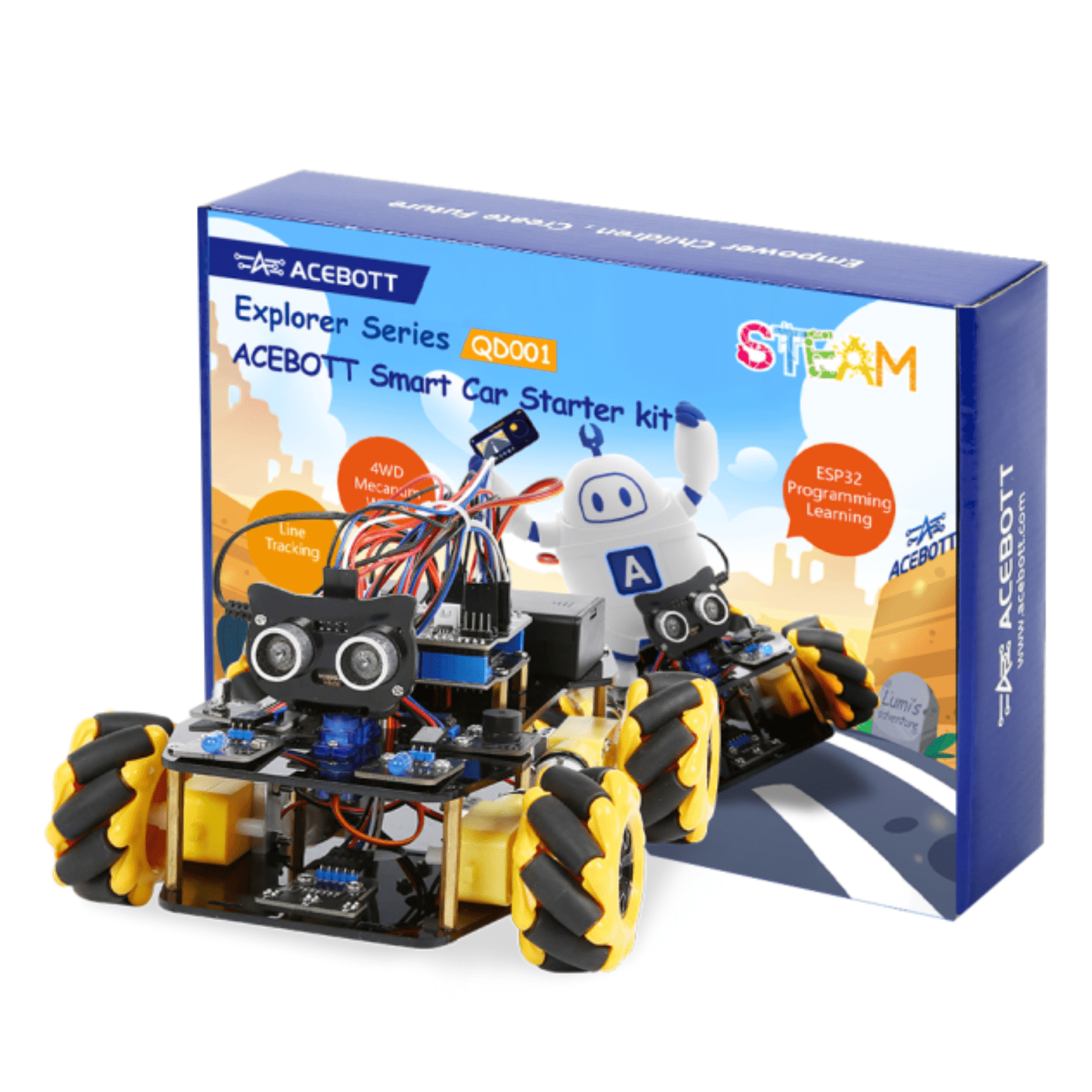 ACEBOTT Smart Car Starter Kit - CREATESPACE