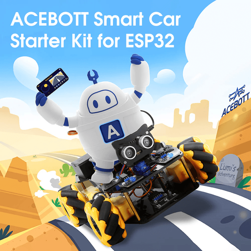 ACEBOTT Smart Car Starter Kit - CREATESPACE
