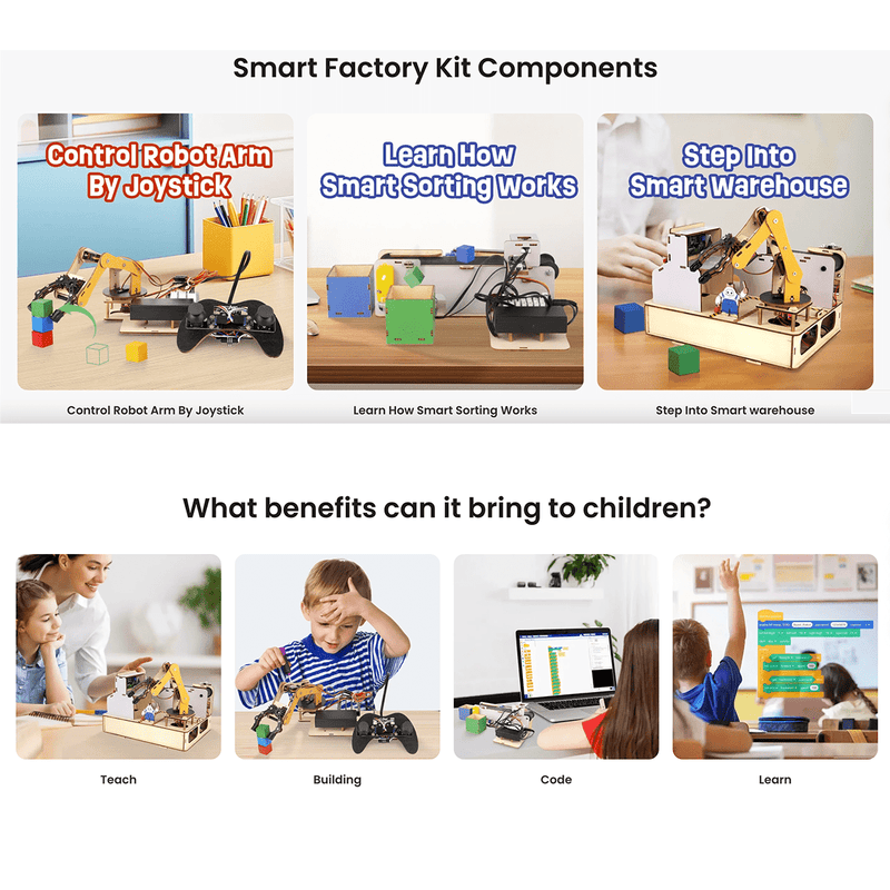 ACEBOTT Smart Factory Education Kit - Level 1 - CREATESPACE