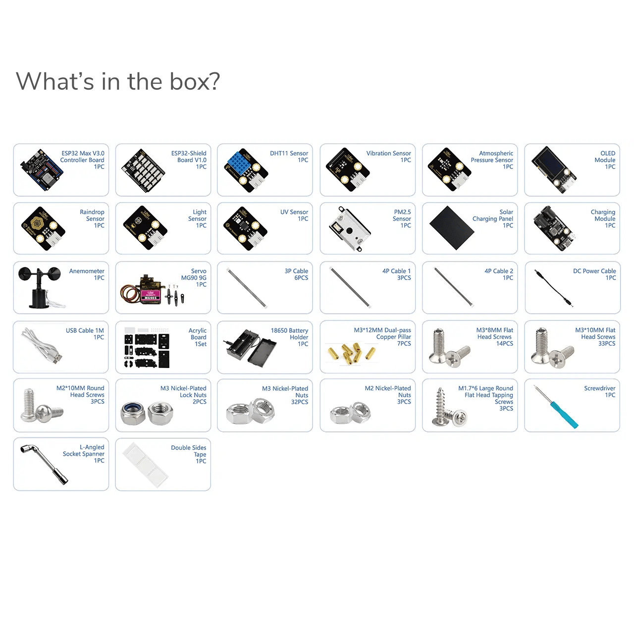ACEBOTT Weather Station Starter Kit - CREATESPACE