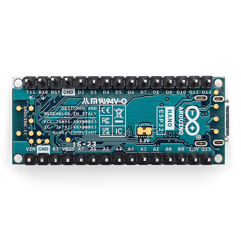 Arduino® Nano ESP32 with Headers - CREATESPACE