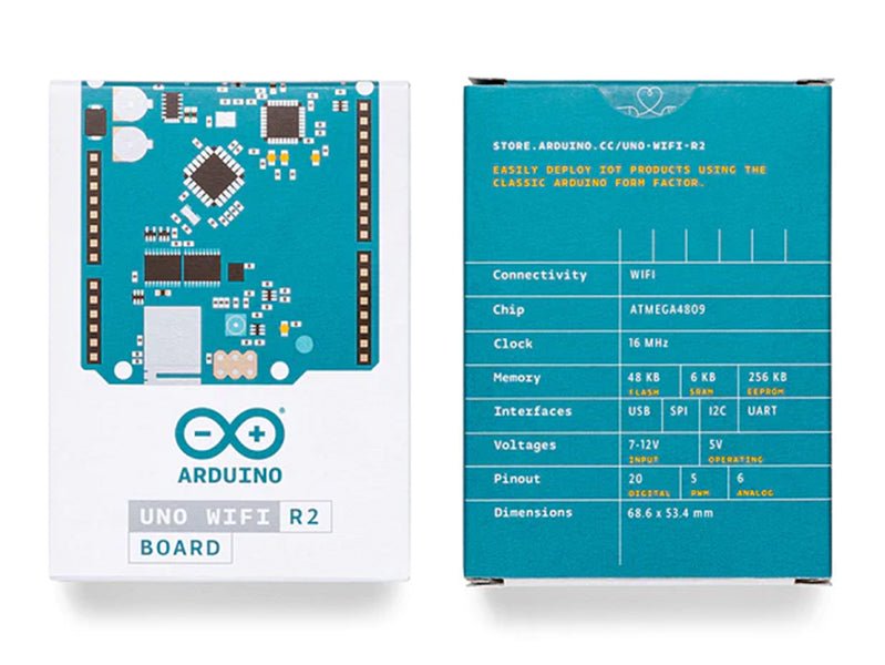 Arduino® Uno WiFi Rev2 - CREATESPACE