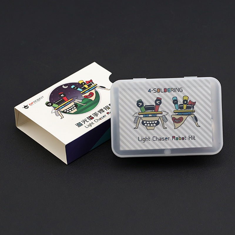 DFRobot 4 - Soldering Light Chaser Beam Robot Kit - CREATESPACE