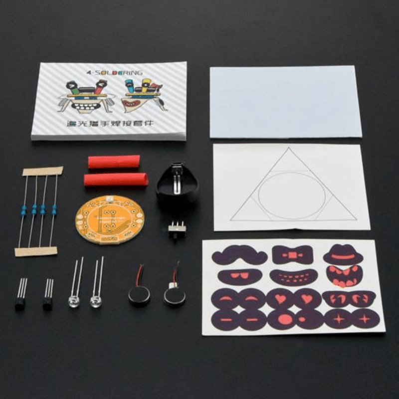 DFRobot 4 - Soldering Light Chaser Beam Robot Kit - CREATESPACE