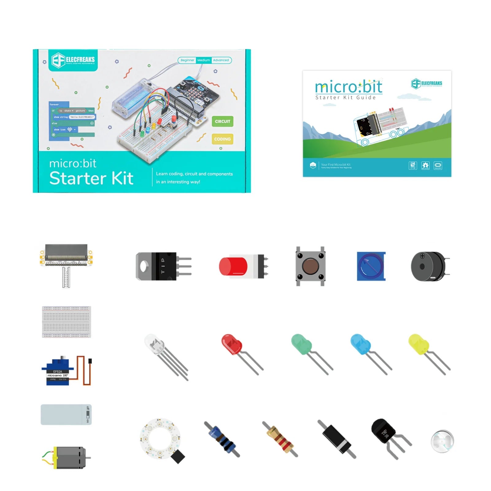 ELECFREAKS BBC micro:bit Starter Kit - CREATESPACE
