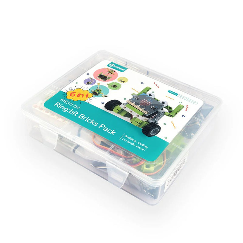 ELECFREAKS micro:bit 6‑in‑1 Ring:bit Bricks Pack - CREATESPACE