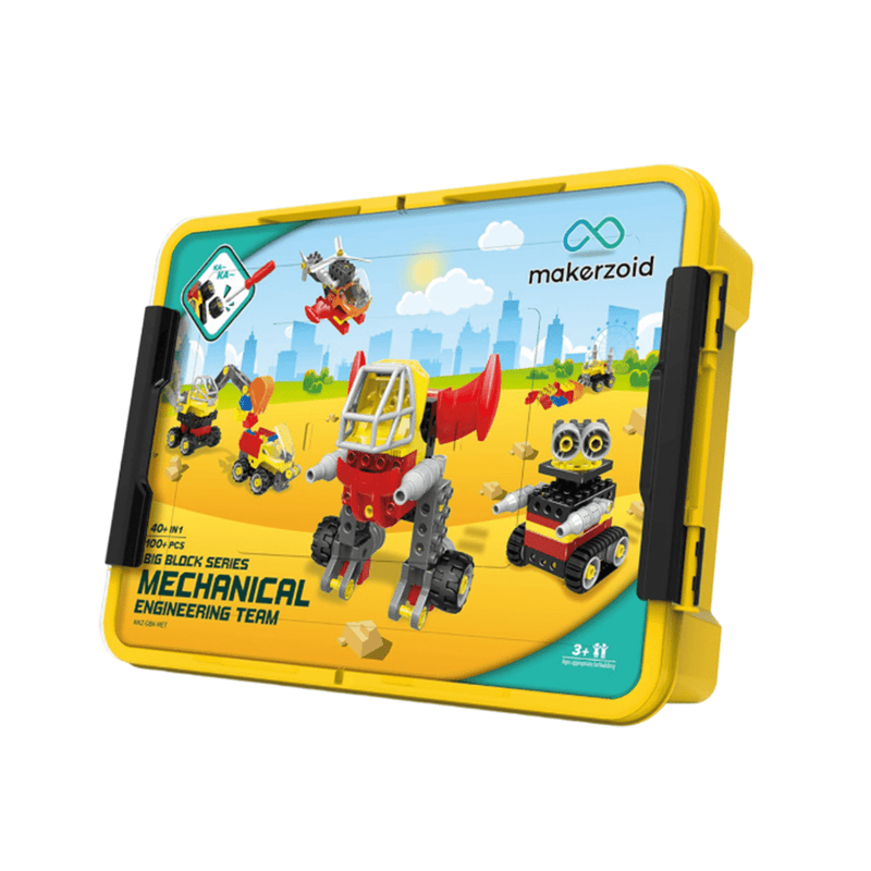 Makerzoid Big Blocks Mechanical Engineering Team - CREATESPACE