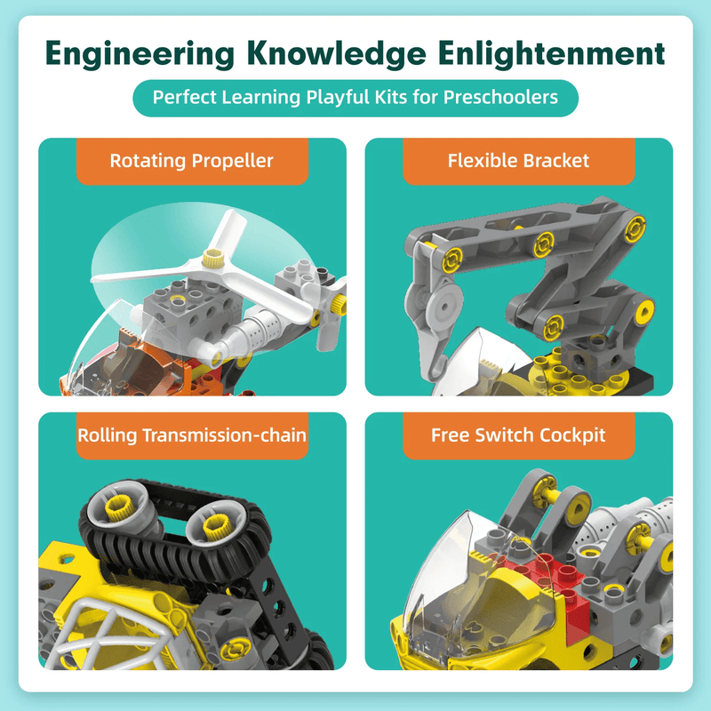 Makerzoid Big Blocks Mechanical Engineering Team - CREATESPACE