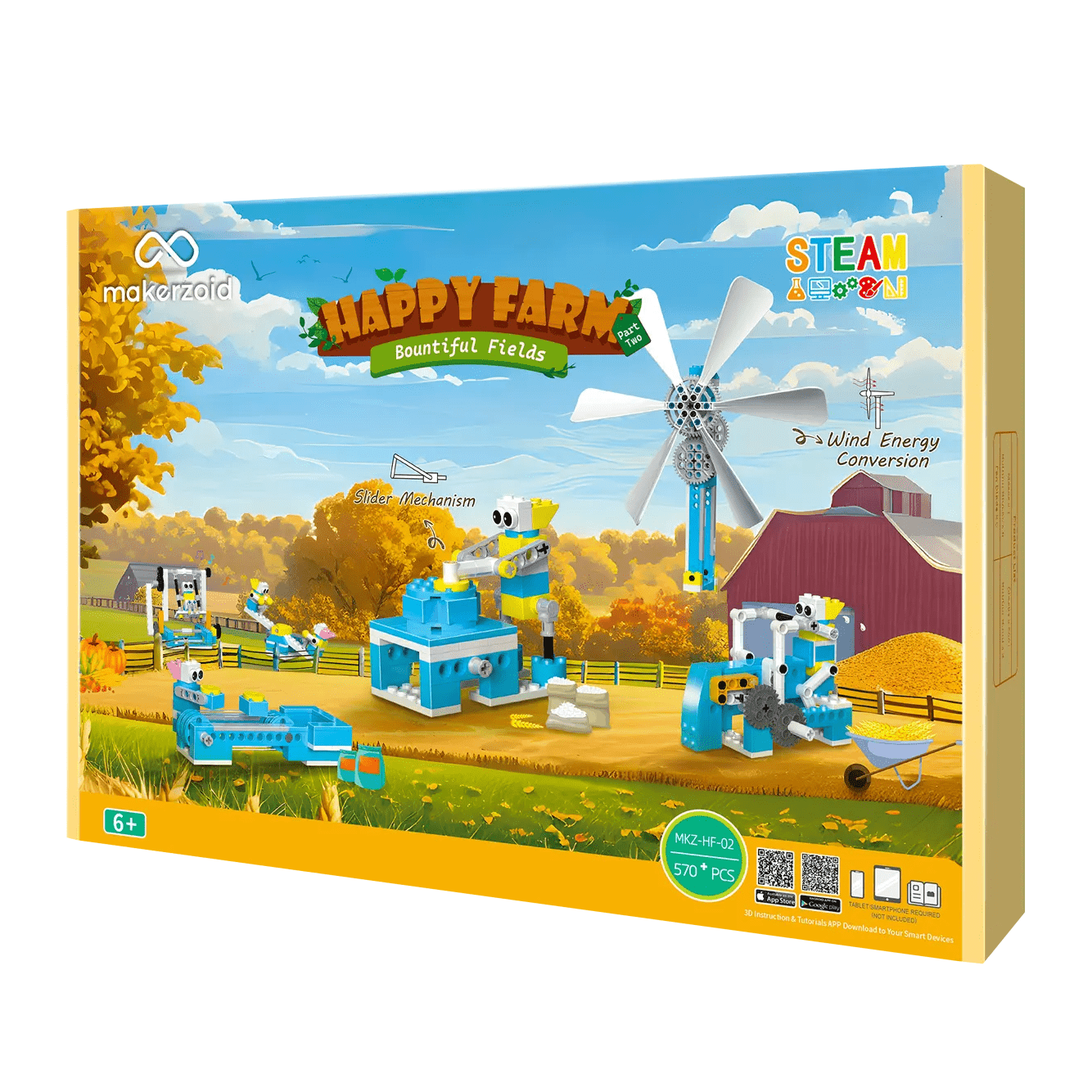 Makerzoid Happy Farm Bountiful Fields - CREATESPACE