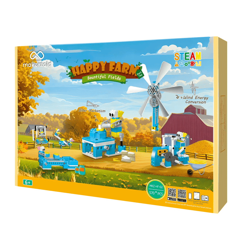 Makerzoid Happy Farm Bountiful Fields - CREATESPACE