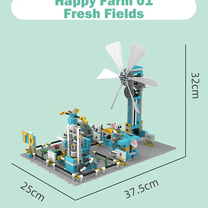 Makerzoid Happy Farm Fresh Fields - CREATESPACE