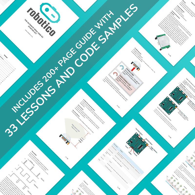 Robotico Ultimate Mega 2560 R3 Starter Kit - CREATESPACE