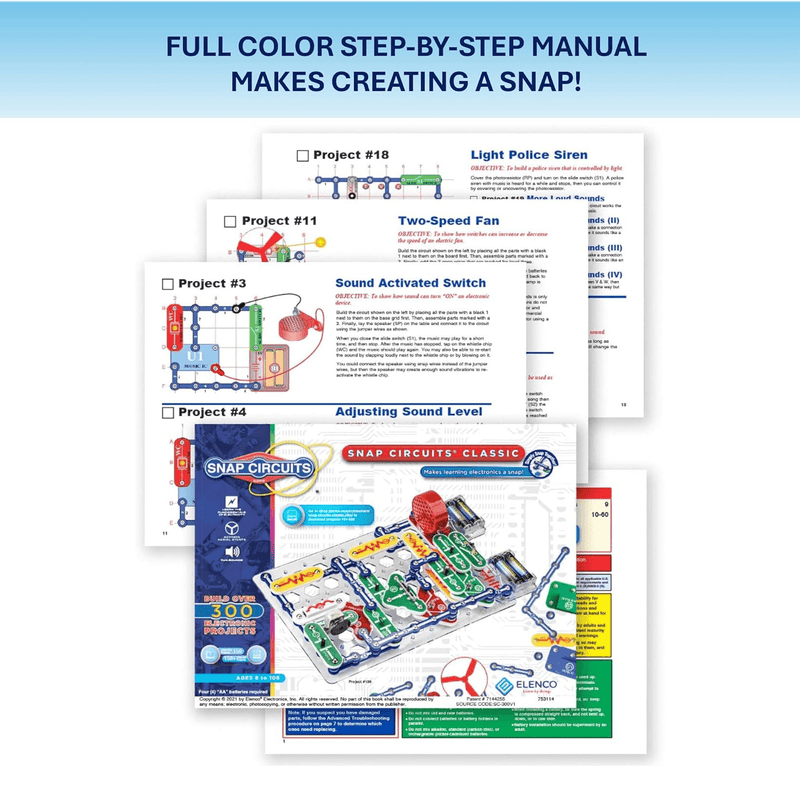 Snap Circuits Classic 300 - CREATESPACE