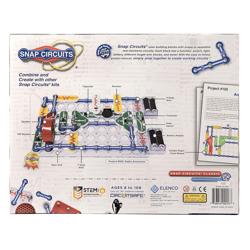 Snap Circuits Classic 300 - CREATESPACE