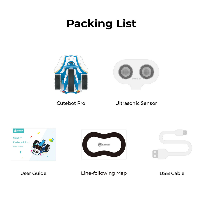 ELECFREAKS micro:bit Smart Cutebot Pro - CREATESPACE